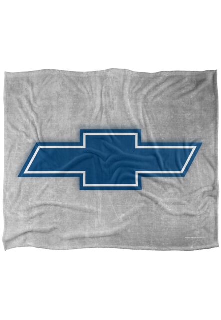 Chevrolet Simple Vintage Bowtie Silky Touch Super Soft Throw Blanket 152 X 127 cm in White - image 1