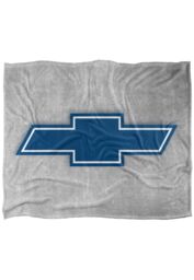 Chevrolet Simple Vintage Bowtie Silky Touch Super Soft Throw Blanket 152 X 127 cm in White - thumbnail 1