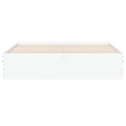 Berkfield Home Bed Frame with Drawers without Mattress White 150x200 cm King Size - thumbnail 6