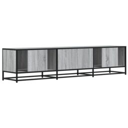 Berkfield Home TV Cabinet Grey Sonoma 180x35x41 cm Engineered Wood - Size: 180 x 35 x 41 cm - thumbnail 6