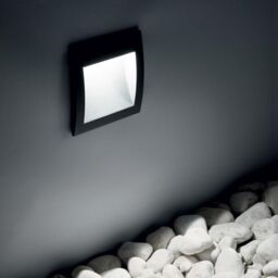 Netlighting Wire LED Outdoor Square Recessed Wall Light White IP65 3000K - thumbnail 2