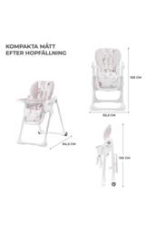 Kinderkraft YUMMY Adjustable Baby Highchair Infant High Feeding Seat in Pink - thumbnail 8