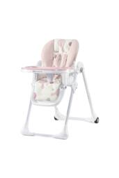 Kinderkraft YUMMY Adjustable Baby Highchair Infant High Feeding Seat in Pink - thumbnail 1