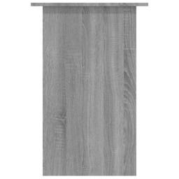 Berkfield Home Desk Grey Sonoma 90x50x74 cm Engineered Wood - Size: 90 x 50 x 74 cm - thumbnail 5