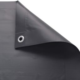 tectake Balcony & garden privacy screen (type 1) in Black - thumbnail 2