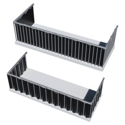 tectake Balcony & garden privacy screen (type 1) in Black - thumbnail 4