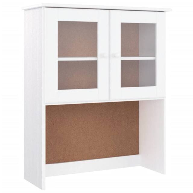 Berkfield Home Dresser Top ALTA White 77x30x92 cm Solid Wood Pine - Size: 77 x 30 x 92 cm - image 1