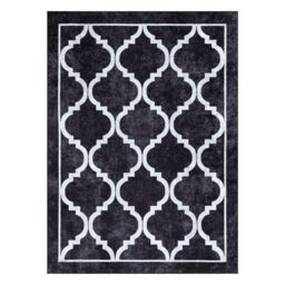 RugsX Miro Rug in Black - Size: 200 cm x 290 cm - thumbnail 3