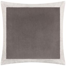 Yard Auden Matte Velvet Cushion in Taupe - Size: 50 cm x 50 cm - thumbnail 2