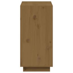Berkfield Home Book Cabinet Honey Brown 60x35x71 cm Solid Wood Pine - Size: 60 x 35 x 71 cm - thumbnail 6