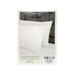 Voltico Soft Touch Pillowcase Pair Easy Care Non Iron - Grey White Black - thumbnail 5
