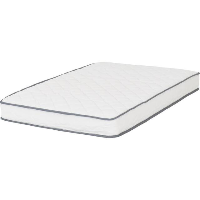 Seconique Yasmin 4' Small Double Roll-Up Mattress 18cm (Bonnel Spring) in White - image 1