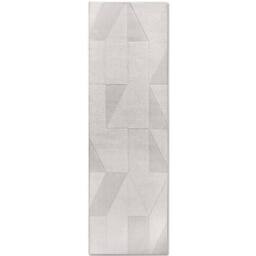 THE RUGS Villeroy & Boch 1906 Wool Rug Ursule Handwoven High Low Pile in White - Size: 80 cm x 150 cm - thumbnail 3