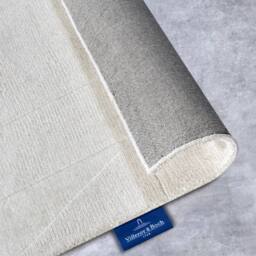 THE RUGS Villeroy & Boch 1906 Wool Rug Ursule Handwoven High Low Pile in White - Size: 80 cm x 150 cm - thumbnail 6