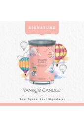 Yankee Candle Women's Signature Large Tumbler Watercolour Skies in Pink - thumbnail 3