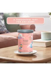 Yankee Candle Women's Signature Large Tumbler Watercolour Skies in Pink - thumbnail 6