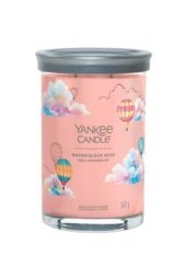 Yankee Candle Women's Signature Large Tumbler Watercolour Skies in Pink - thumbnail 1