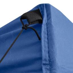 Berkfield Home Professional Folding Party Tent with 4 Sidewalls 2x2 m Steel Blue - thumbnail 4
