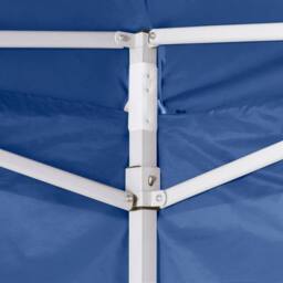 Berkfield Home Professional Folding Party Tent with 4 Sidewalls 2x2 m Steel Blue - thumbnail 5