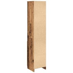 Berkfield Home Highboard Old Wood 37.5x35x180 cm Engineered Wood in Brown - thumbnail 7