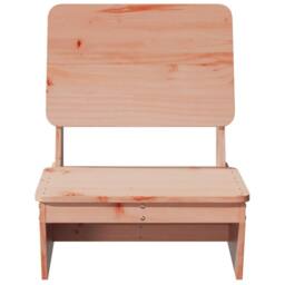 Berkfield Home Beautiful Garden Chair 60x64x70.5 cm Solid Wood Douglas in Light Tan - thumbnail 1