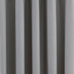 Essentials Twilight Thermal Blackout Eyelet Curtains in Silver - Size: 168 cm width x 137 cm drop - thumbnail 4