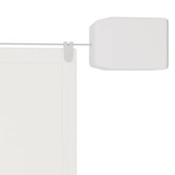 Berkfield Home Vertical Awning White 140x420 cm Oxford Fabric - thumbnail 4