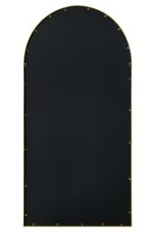 "MirrorOutlet Gold Framed Arched Garden Wall Mirror 71"" X 35"" (180CM X 90CM) - Size: 1 Pack" - thumbnail 3
