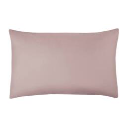 Smart Living Super Soft Warm Cosy Plain Dye Housewife Pillowcases Pair in Pink - Size: Standard Pillow Case - thumbnail 1