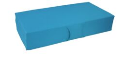 "Rest Relax Folding Z Bed Mattress, Visco Therapy Badenia, Tri Folding Futon Mattress with Travel Carry Cover, Black, 8cm / 3"" Deep" - thumbnail 2