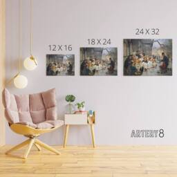 "Artery8 Carl Frithjof Smith After First Communion Canvas Wall Art Print - Size: W18"" x H24""" - thumbnail 4
