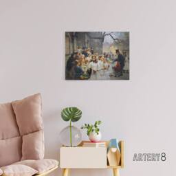 "Artery8 Carl Frithjof Smith After First Communion Canvas Wall Art Print - Size: W18"" x H24""" - thumbnail 3