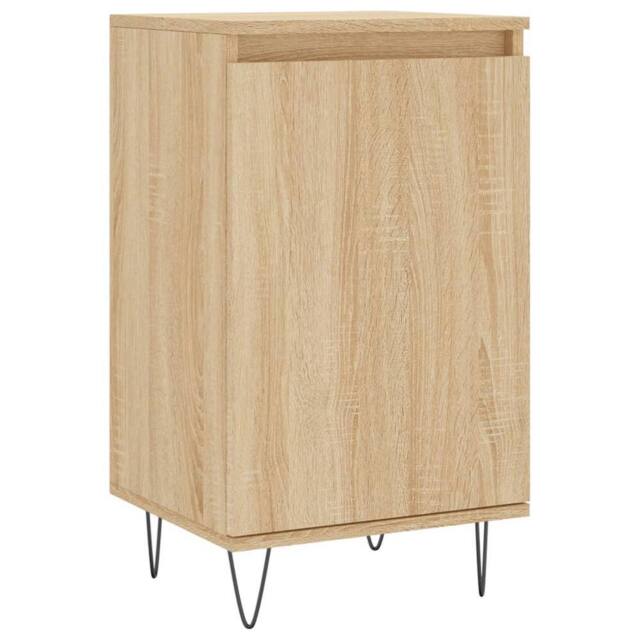 Berkfield Home Sideboard Sonoma Oak 40x35x70 cm Engineered Wood in Light Oak - Size: 40 x 35 x 70 cm - image 1