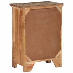 Berkfield Home Side Cabinet 55x33x75 cm Solid Wood Acacia in Brown - Size: 55 x 33 x 75 cm - thumbnail 6