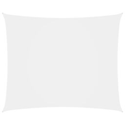 Berkfield Home Sunshade Sail Oxford Fabric Rectangular 6x8 m White