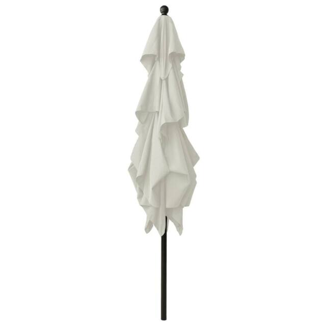 Berkfield Home Harmful 3-Tier Parasol with Aluminium Pole Sand 2.5x2.5 m in Beige - image 1