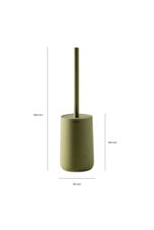 Cosmic Toilet Brush Free-standing Polyresin Soft Touch Sand Saona Collection in Light Sand - thumbnail 6
