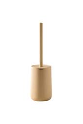 Cosmic Toilet Brush Free-standing Polyresin Soft Touch Sand Saona Collection in Light Sand - thumbnail 1