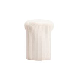 Nordlys Beige Velvet Lounge Pouf - thumbnail 8
