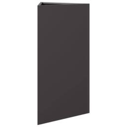Berkfield Home Garden Planters 2 pcs Black Triangular 40x34.5x70 cm Steel - thumbnail 6