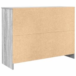 Berkfield Home Sideboard with Drawer Grey Sonoma 101x35x76 cm Engineered Wood - Size: 101 x 35 x 76 cm - thumbnail 8