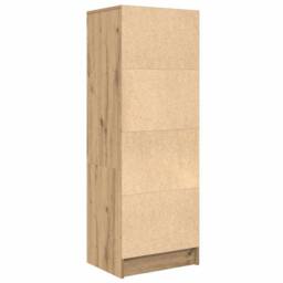 Berkfield Home Artisan Oak Shelving Unit Artisan Oak Engineered wood Medium in Brown - thumbnail 8