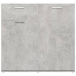 Berkfield Home Sideboard Concrete Grey 80x36x75 cm Engineered Wood - Size: 80 x 36 x 75 cm - thumbnail 6