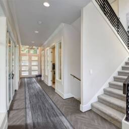 runrug Hallway Runner Rug - Non-Slip, Hardwearing, 5.4mm - 'Rama' in Grey - Size: 80 cm x 360 cm - thumbnail 2