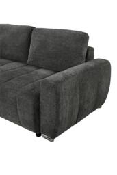 More4Homes Vienna 3 Seater Fabric Pull Out Sofa Bed in Grey - thumbnail 6