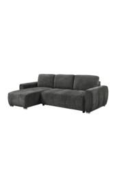More4Homes Vienna 3 Seater Fabric Pull Out Sofa Bed in Grey - thumbnail 3
