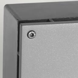 Netlighting Namsos Integrated LED Outdoor LED Recessed Wall Light Aluminium IP65 in Grey - thumbnail 3