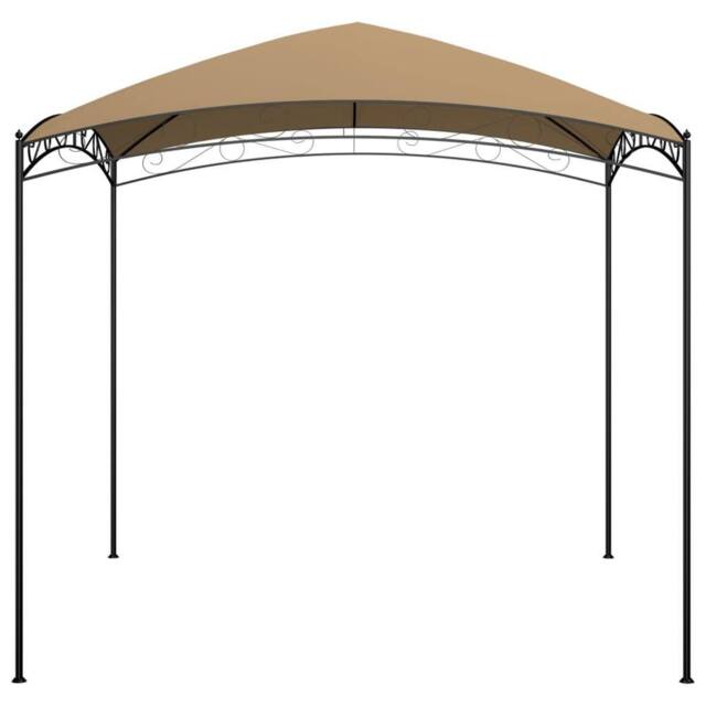 Berkfield Home Gazebo 3x3x2.65 m Taupe 180 g/m ² in Beige - image 1