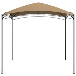 Berkfield Home Gazebo 3x3x2.65 m Taupe 180 g/m ² in Beige - thumbnail 1
