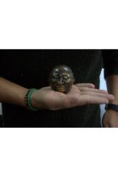 KDMD Four Face Buddha Brass Fengshui Ornament - 6cm, Peace & Serenity Decor in Gold - thumbnail 6